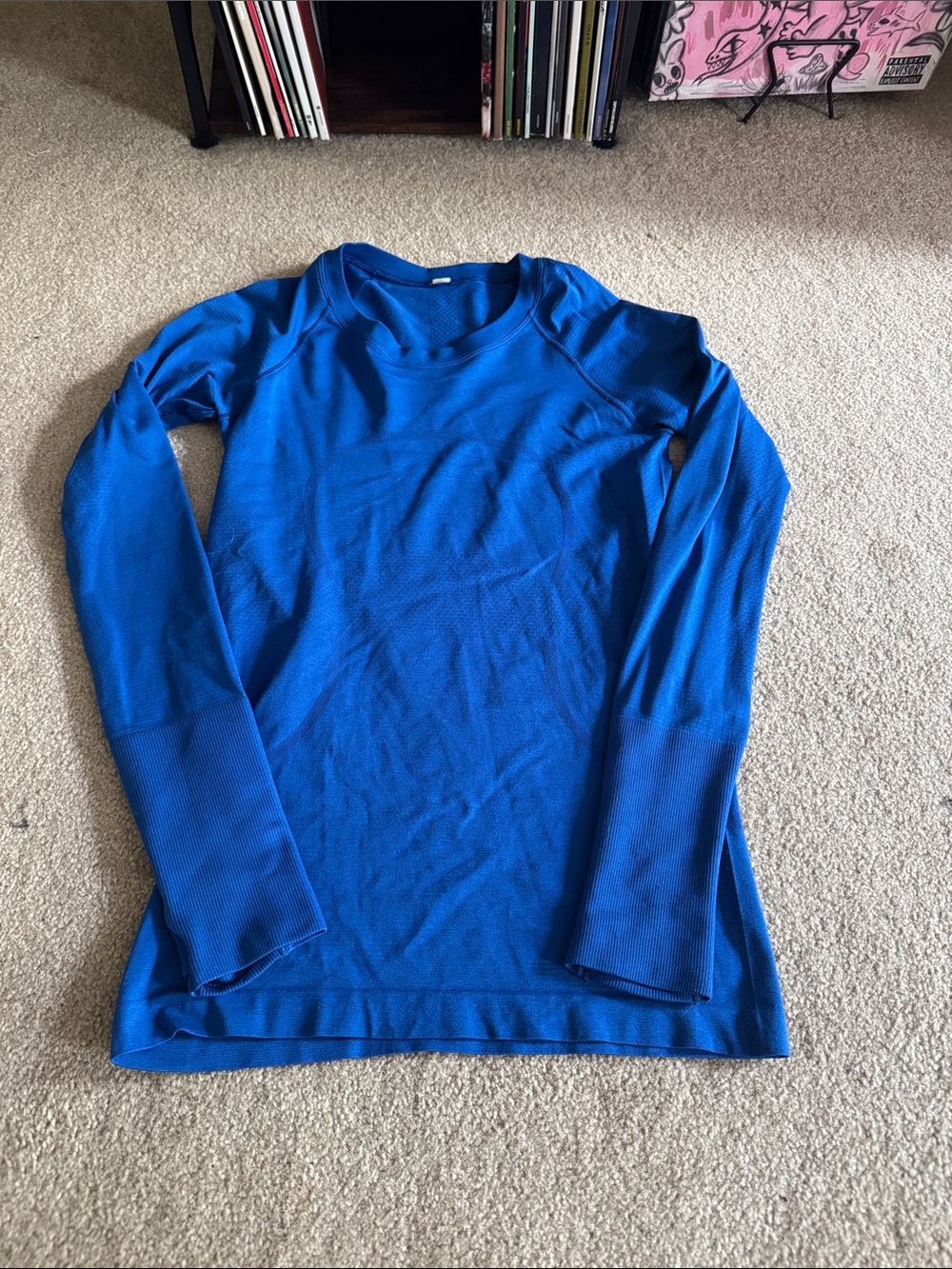 Lulu Women’s Long-Sleeve Performance Shirt — Royal Blue